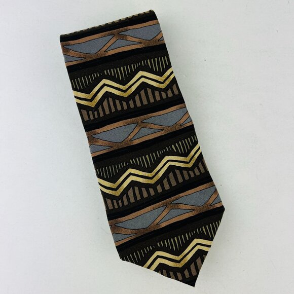 Grateful Dead Necktie Tie At The Edge Fourth Set 100% Silk - Picture 1 of 6
